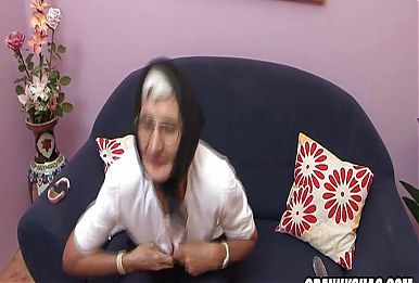 75 year old hairy grandma orgasms without dentures